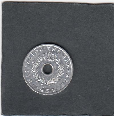 Beschrijving: 10 Lepta HOLE